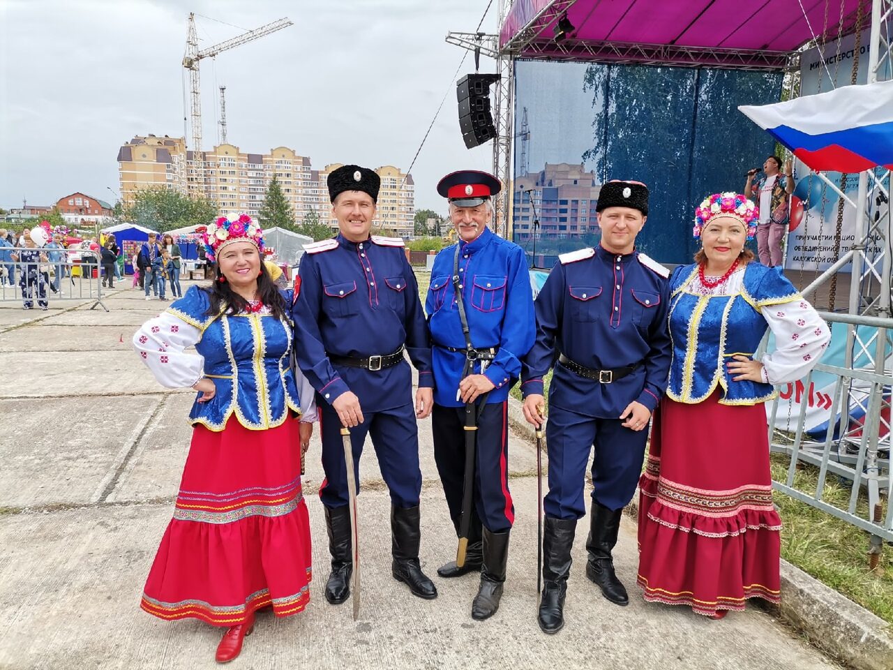 Вокальный ансамбль «ГАРМОНИЯ» принял участие в фестивале «Россия – наш единый дом»